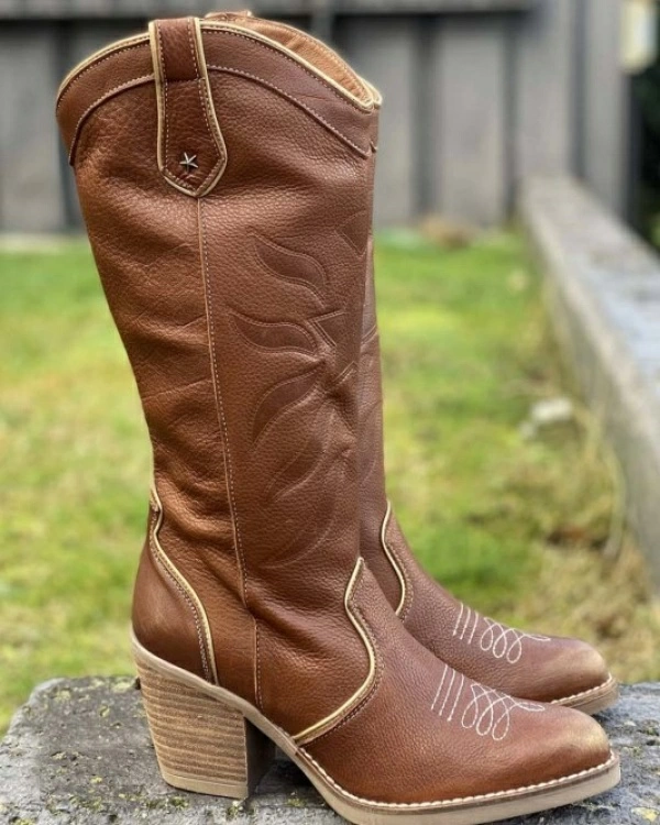 BOTA ENGRASADO CUERO PISO KANSAS