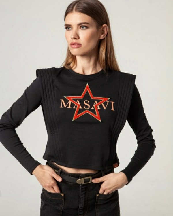 CAMISETA MANGA LARGA ESTRELLA