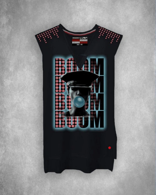 CAMISETA MUJER BOOM W