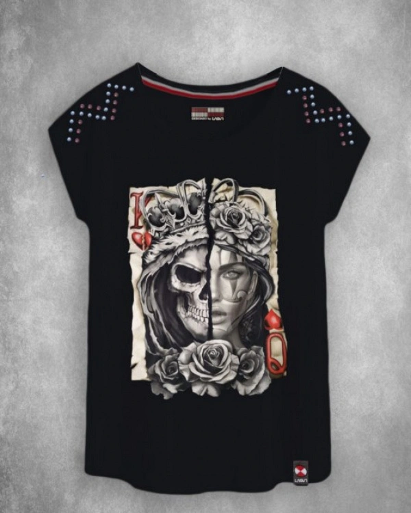 CAMISETA MUJER K&Q