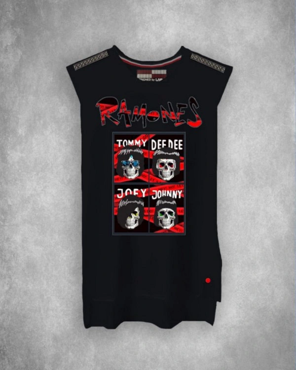 CAMISETA MUJER RAMONES
