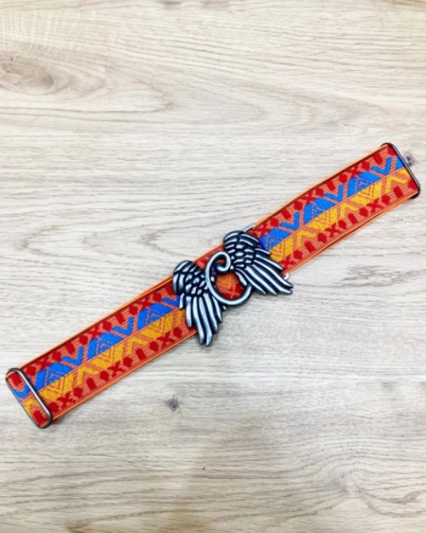 CINTURON ELASTICO NARANJA