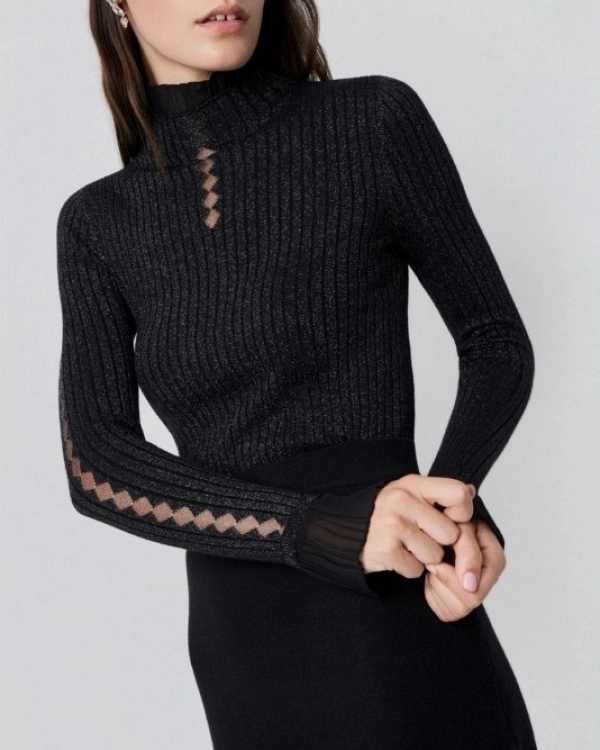 JERSEY CUELLO ALTO DE LUREX