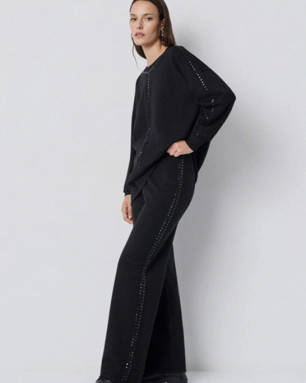 PANTALON DE PUNTO BOTONES LATERALES