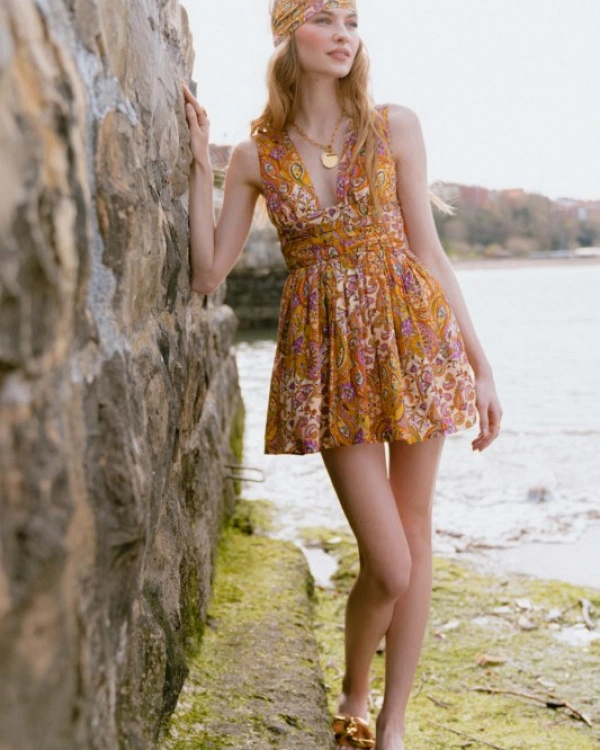 PURPLE OLIVE DRESS