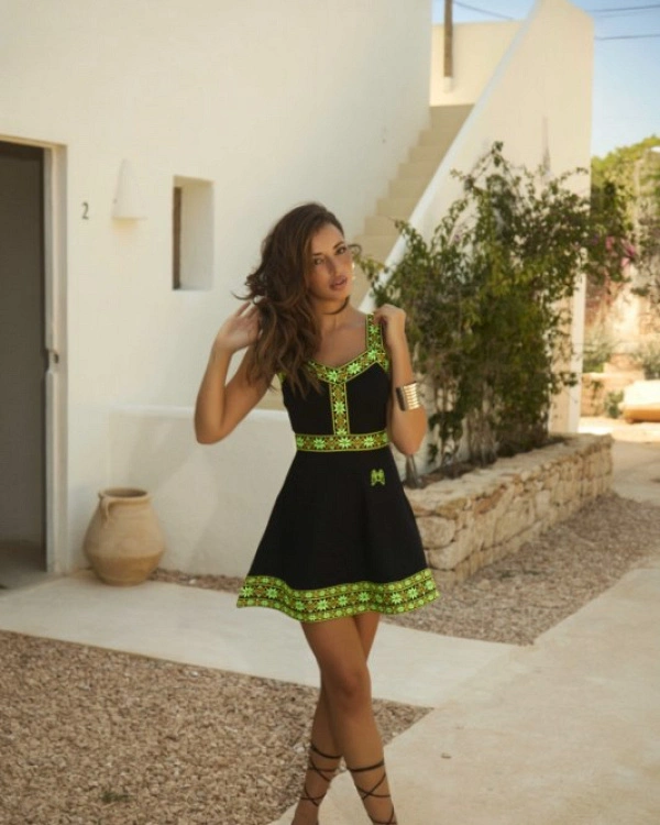 QUANT VESTIDO CASUAL PUNTO