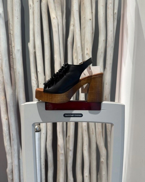 SANDALIA SAUVAGE NEGRO