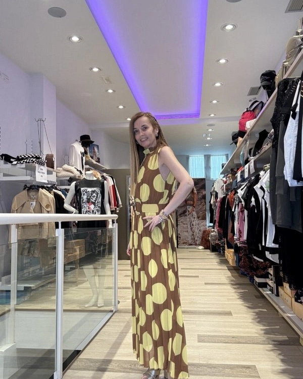 VESTIDO HALTER ADELA