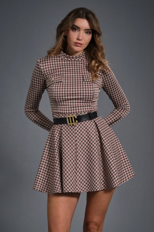 Vestidos pata de gallo hotsell