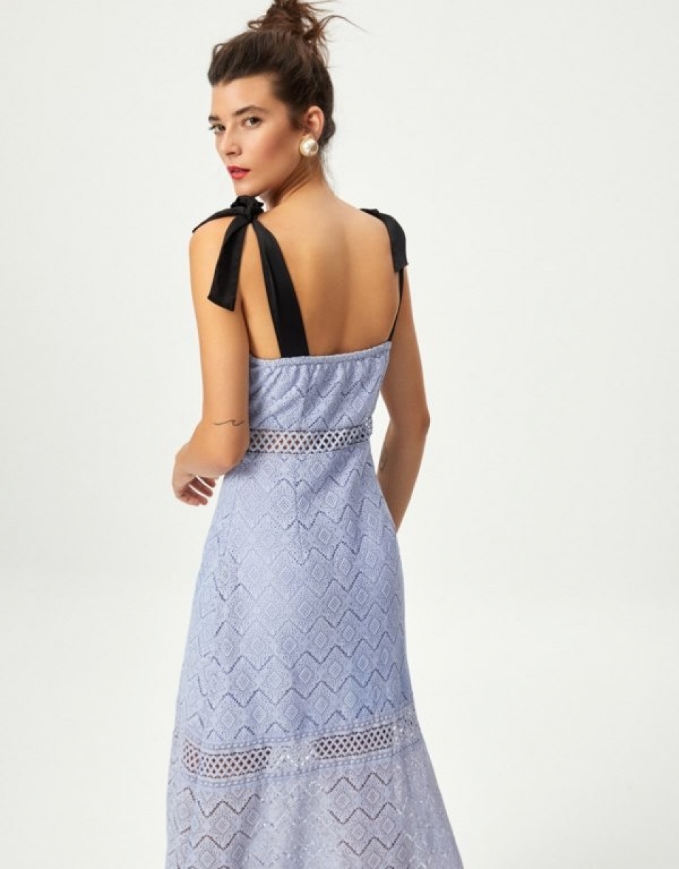 Vestido azul hortencia cheap